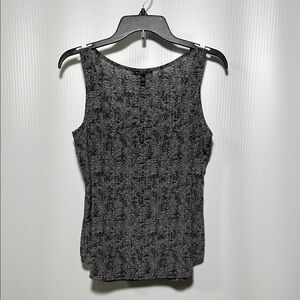 Eileen Fisher Black and Gray Tank Top